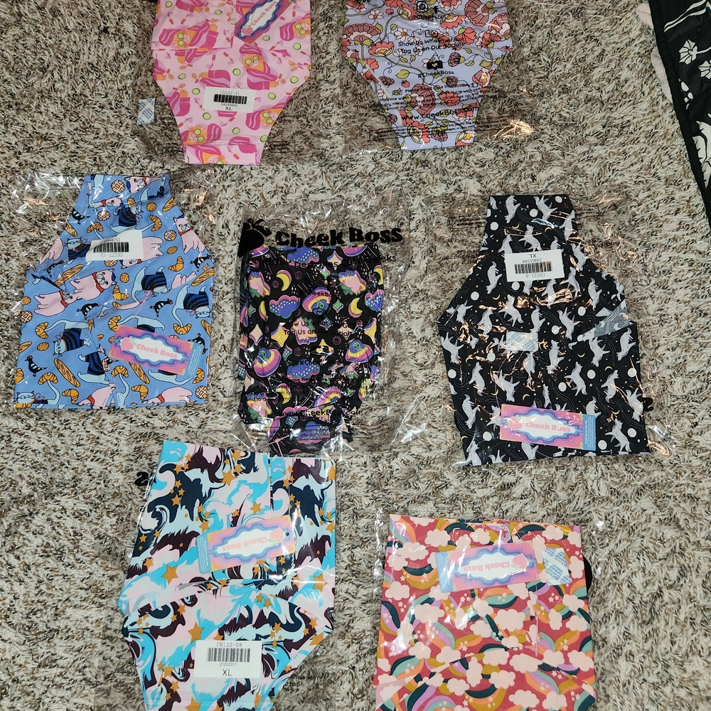 SOLD Cheek Boss Cheeky Panty Set Size XL